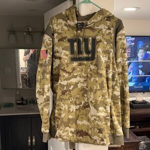 Nike NY Giants Digital Camo Dri-Fit Salute to Service Hoodie
